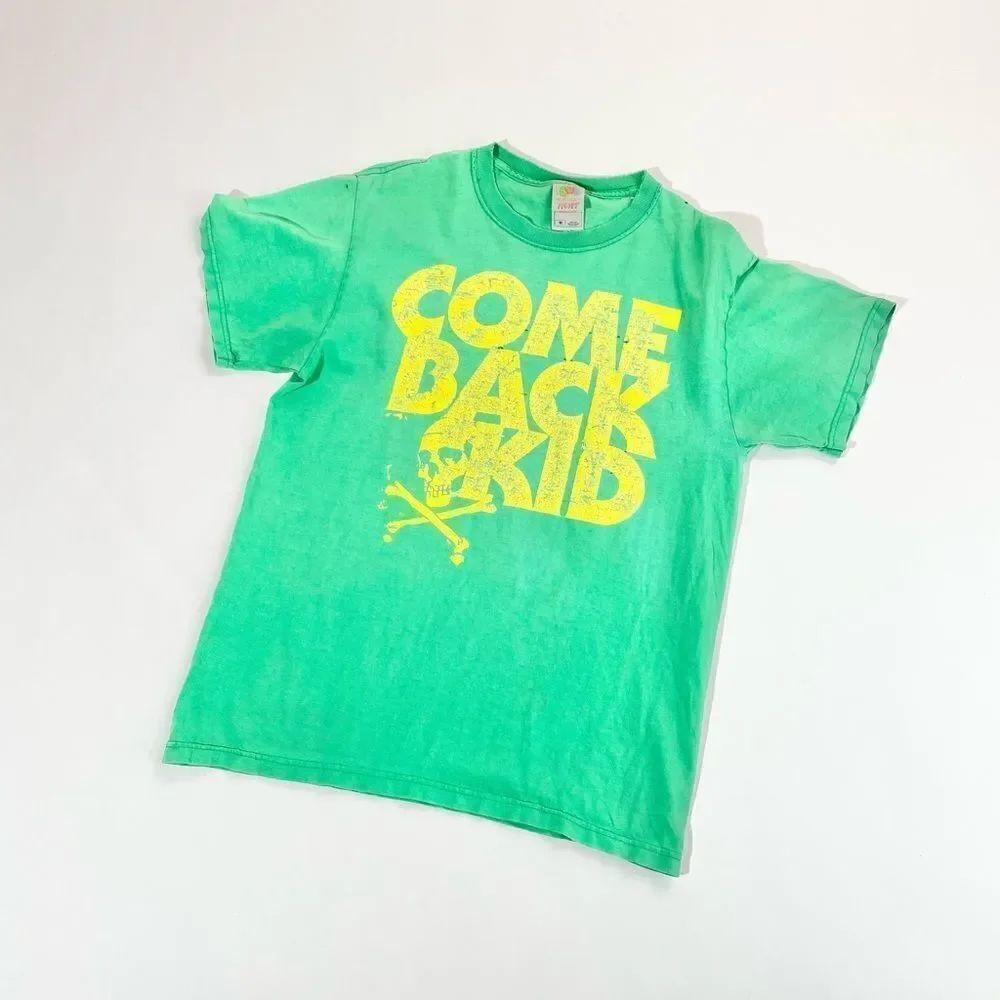 Come back kid VINTAGE M cotton Punk tee